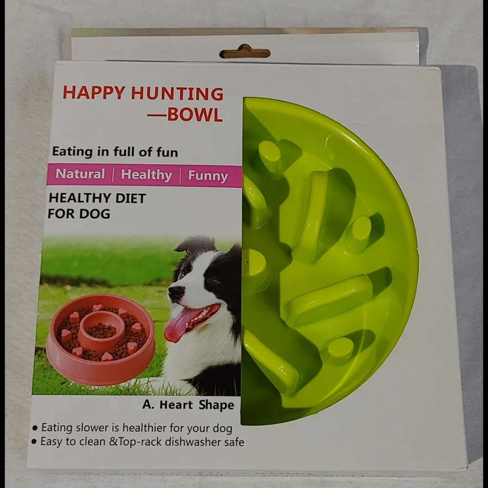 Happy Hunting Pet Bowl NIP